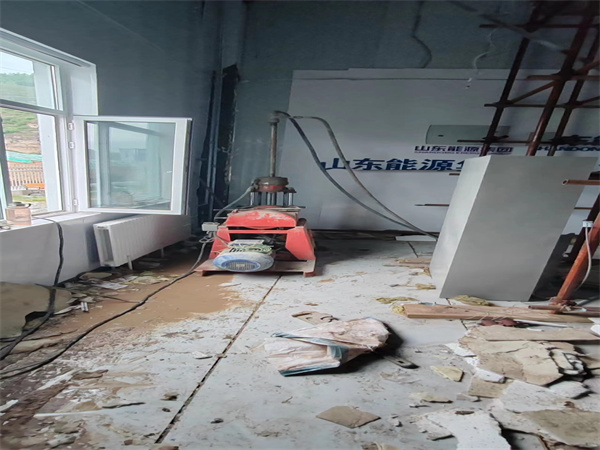 彰武地基基础下沉墙体裂缝加固注浆顶升施工