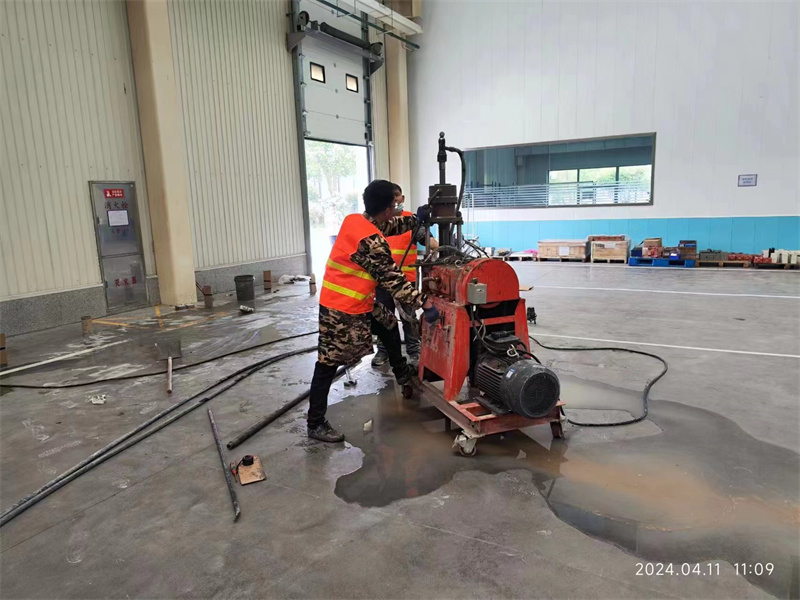 彰武厂房地面下沉塌陷注浆加固施工